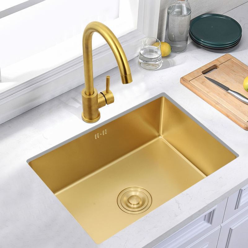 Discount Nano Gold Single Bowl Undermount Kitchen Sink for Sale | Faucet  Direct Canada