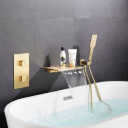 Wall Mounted Waterfall Tub...