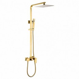 Brushed Gold Shower Faucet...