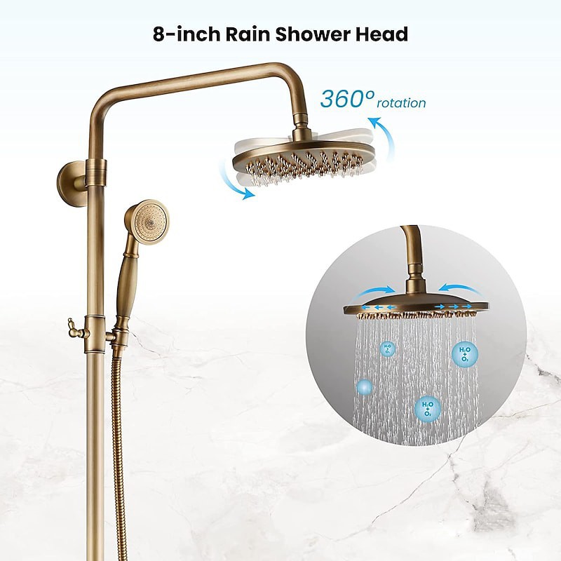 https://www.faucetdirectcanada.ca/26899-large_default/rainfall-antique-brass-shower-fixture-8-inch-shower-head-handled-shower-waterfall-tub-spout-wall-mounted-outdoor-shower-system-shower-shelf-shower-faucet.jpg