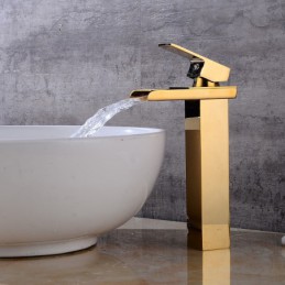 Faucet Set Waterfall Gold...